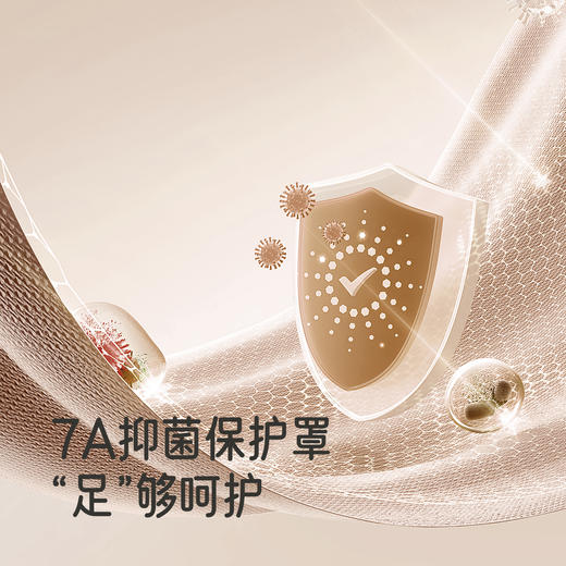 【商场同款】英氏婴儿袜子赛柔丝四季袜新款女宝7A抗菌短袜2双装 商品图2