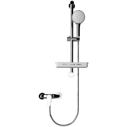 海尔花洒套装自由升降三挡调节淋浴ST-SL1201C（不带顶喷） 商品图1