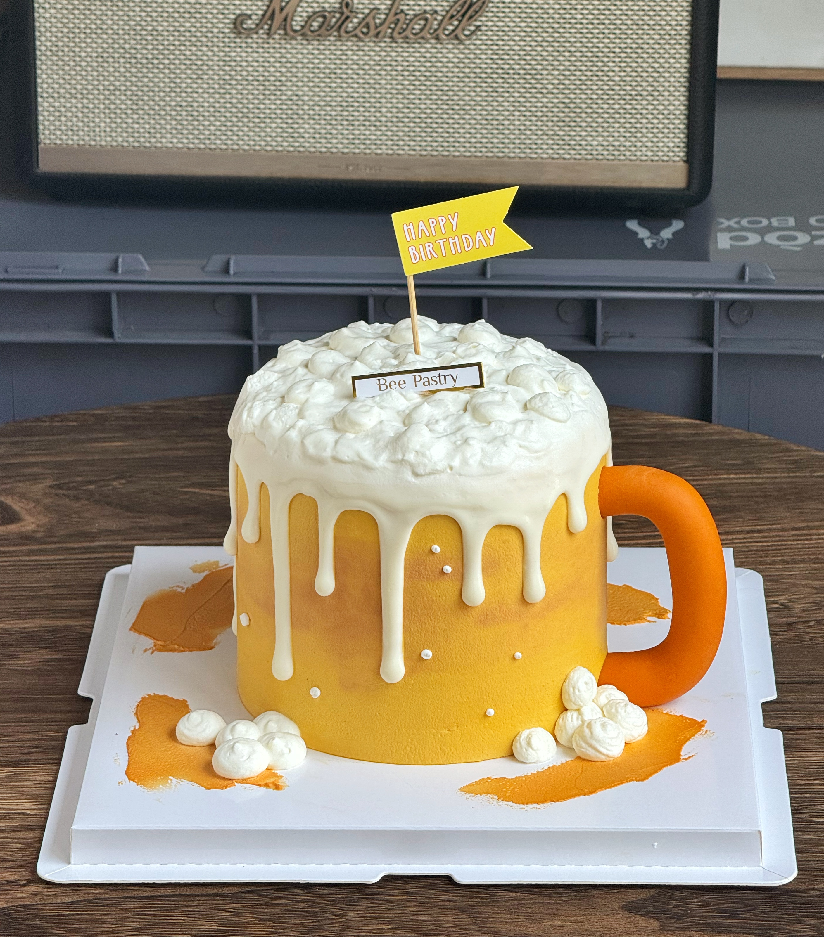 啤酒造型蛋糕 o 加高