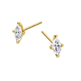 「熠」系列 ReSingle®重生钻石耳钉