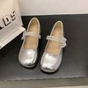 【YW】无忧购法式水钻玛丽珍鞋平底浅口一脚蹬复古配裙子单鞋617（截单后3-5天发货） 商品缩略图1