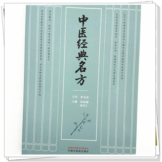 中医经典名方 何清湖 胡宗仁 主编 孙光荣 主审 中国中医药出版社 200个经典名方精华 中医经典临床 典型案例 书籍 商品图3