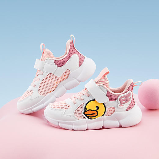 B.Duck小黄鸭童鞋夏季儿童时尚休闲鞋26-30 B1583979 商品图5