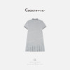 COCO ZONE 刘一一【100棉】细腻肌理利落减龄连衣裙 CD1A1152 商品缩略图1