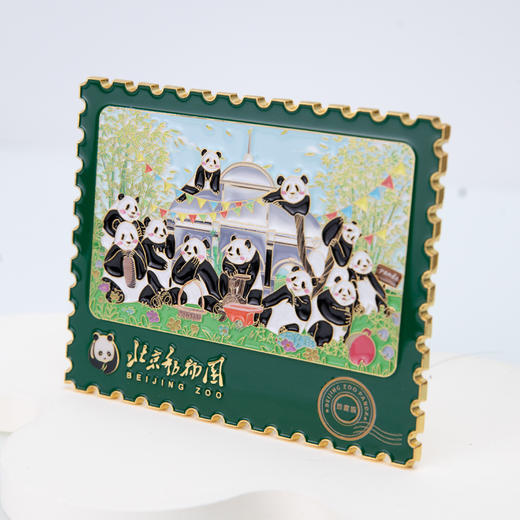 北动熊猫全家福冰箱贴-珍藏版 商品图2
