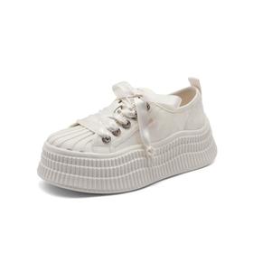 Belle百丽 女休闲帆布鞋 B3P1DBM4