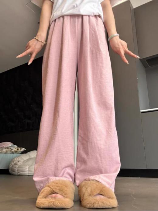 夏日必备🔥藏肉显瘦神器‼️轻松显瘦10斤 【觉袈韩系高腰阔腿裤】秒变长腿女神， 巨好穿的一款 一条=阔腿裤+防晒裤+藏肉裤🉐 遮肉天花板 商品图3