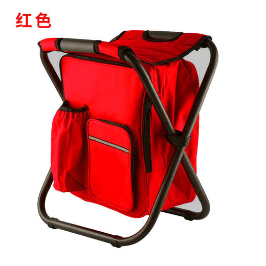 钓鱼爱好者~【轻便实用，一体设计，解放双手】保温钓鱼冰包凳椅 冰包凳垂钓钓鱼背包 户外凳子 一凳多用-QQ 商品图3