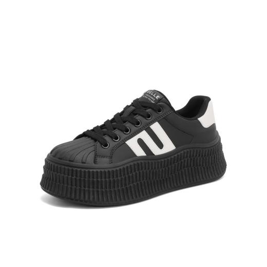 Belle百丽 女休闲板鞋 D2A1DAM5 商品图3