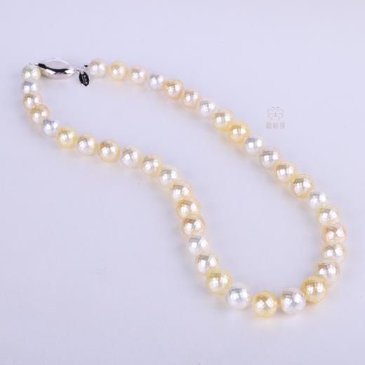 【高光时刻】黄+白刻面珍珠项链    ZZ2506169 商品图2