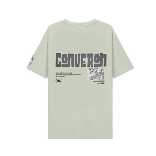 【新品上新】HX 夏季圆领短袖T恤合体S102522849101/02 商品图3