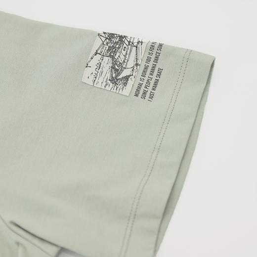 【新品上新】HX 夏季圆领短袖T恤合体S102522849101/02 商品图6