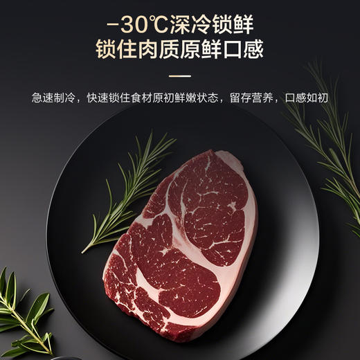 海尔(Haier)508升十字门超薄冰箱 全空间保鲜 阻氧干湿分储BCD-508WGHTD1BXZU1 商品图3