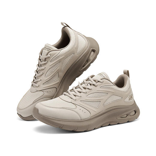 Skechers斯凯奇 男跑步鞋 118077-NAT 商品图3
