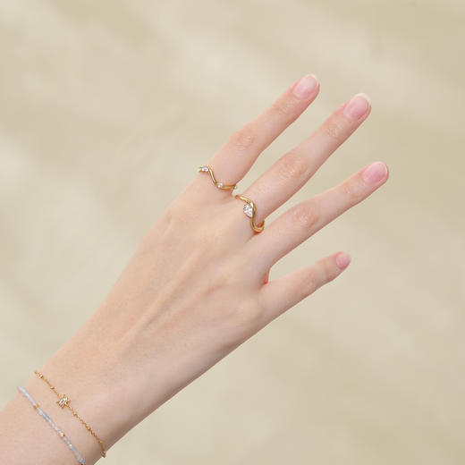 ARSIS银饰｜自由搭配系列 星轨套戒 商品图6