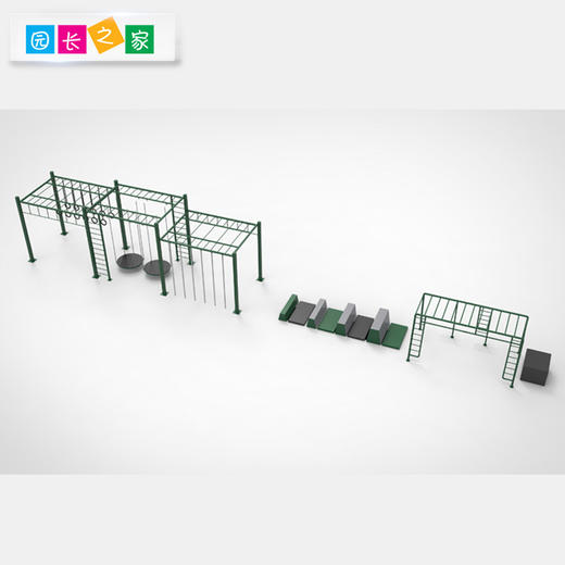 体能器材—三联组合云梯 商品图2