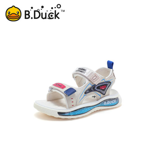 B.Duck小黄鸭童鞋夏季儿童凉鞋31-37 B2485021 商品图3