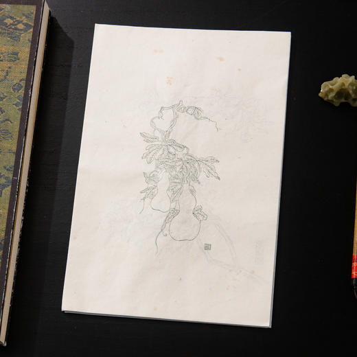 70年代《朵云轩木版水印信笺》 商品图3