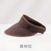 【云感丝线，丝缕防晒空顶帽~】KK&uvno防晒草帽遮阳空顶太阳帽子 女海边户外出游大帽檐 防紫外线-QQ 商品缩略图6