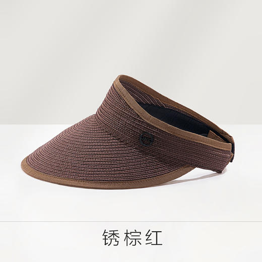 【云感丝线，丝缕防晒空顶帽~】KK&uvno防晒草帽遮阳空顶太阳帽子 女海边户外出游大帽檐 防紫外线-QQ 商品图6