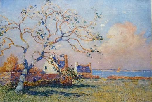 伽罗 JALO 印象派挂画-《无花果树》-下单后2个工作日内发货 商品图2