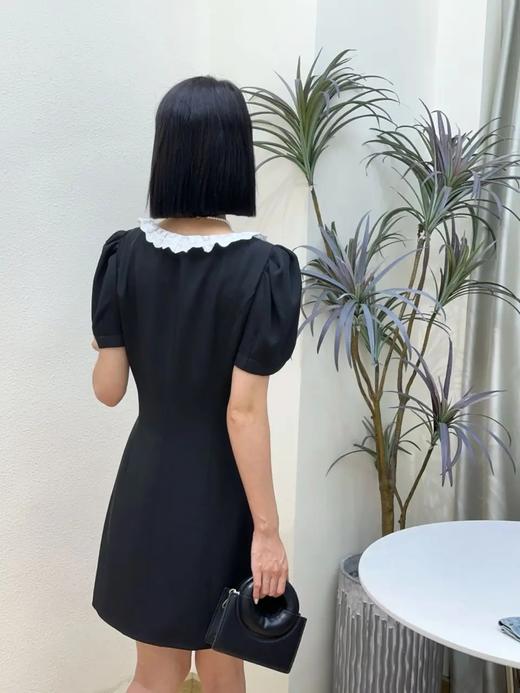 74L20150#撞色领连衣裙 商品图1