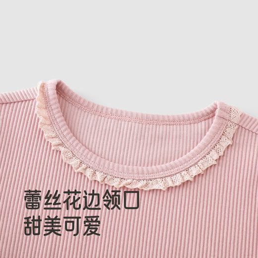 【商场同款】英氏儿童上衣秋冬长袖女童针织衫打底女宝套头上衣 商品图2