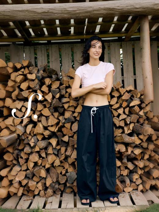 shyshystill/shy202502090/透气面料宽松休闲裤 商品图1