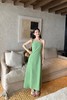 SUMMER & SAGE 不规则纯色吊带连衣裙 20910 商品缩略图0