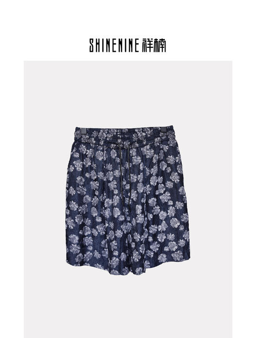 W522833338印花休闲短裤 商品图0