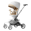 POUCH P6 幻影婴儿推车轻便可折叠双向可坐可躺高景观溜娃神器 纳米白 商品缩略图5