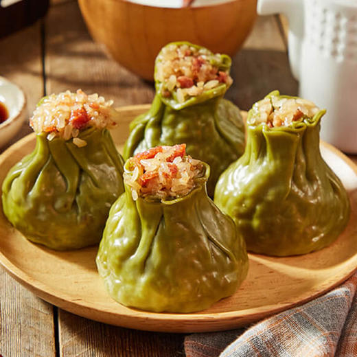 九生堂 手工大烧麦（墨金三丁/翡翠腊肠）360g*4 商品图4