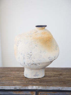 手工磨砂花瓶中