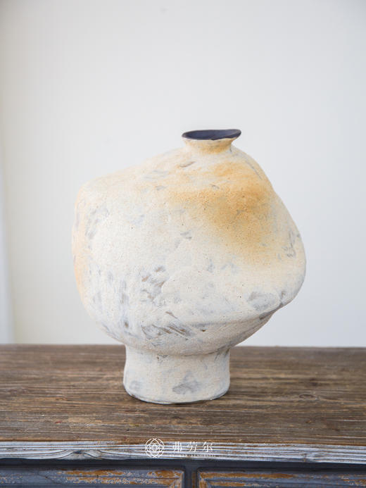 手工磨砂花瓶中 商品图0