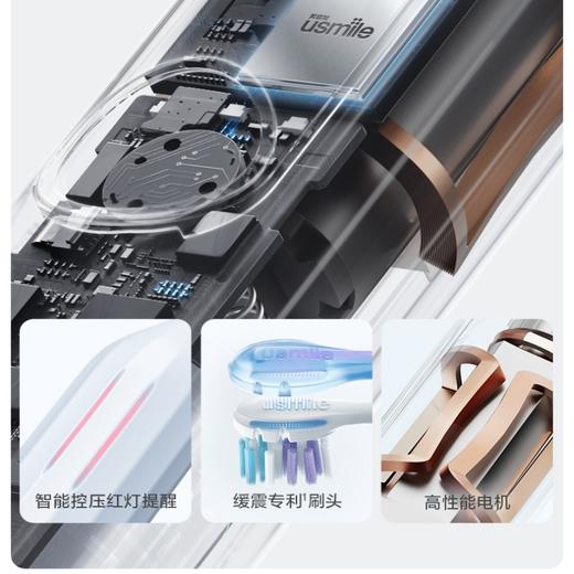 【绮】usmile声波电动牙刷Y1max 商品图4