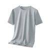 【冰丝速干材质❗️运动男士速干短袖】清爽舒适不闷汗，耐磨耐穿不易破，t恤男宽松大码男装，简约百搭舒适T恤纯色休闲短袖T恤男潮L 商品缩略图4
