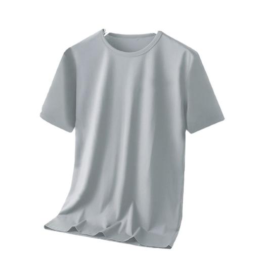 【冰丝速干材质❗️运动男士速干短袖】清爽舒适不闷汗，耐磨耐穿不易破，t恤男宽松大码男装，简约百搭舒适T恤纯色休闲短袖T恤男潮L 商品图4