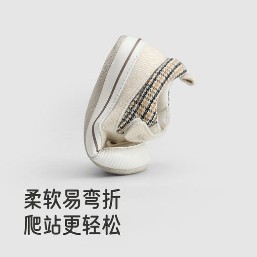 【商场同款】英氏婴儿鞋子男童步前鞋魔术贴抗菌防滑软底婴幼童鞋 商品图3