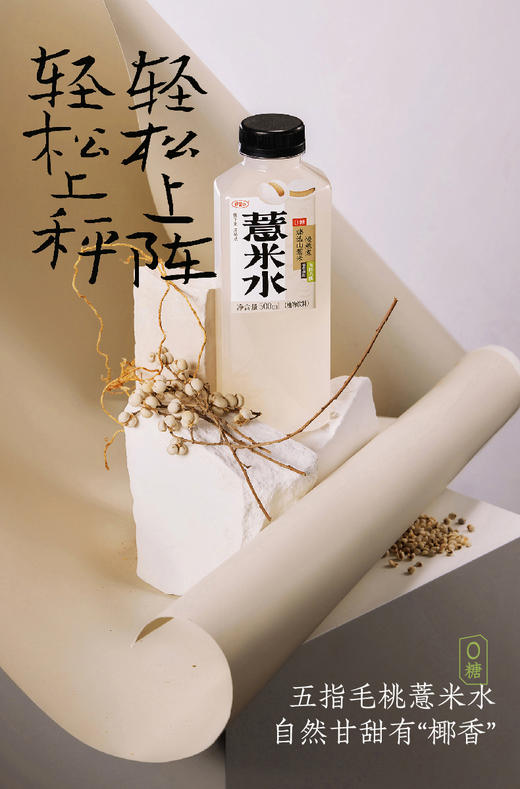 好望水植物饮料薏米水500ml*4瓶整箱五指毛桃薏米 商品图0