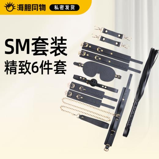 久爱 SM支配装备6件套黑色款 重口调教玩法套装 商品图0