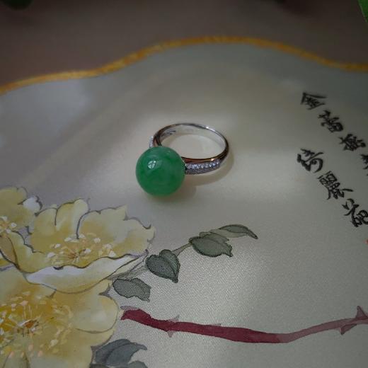 “惊澜”翡翠戒指 商品图11