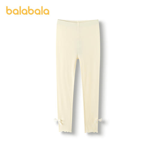 【商场同款】巴拉巴拉女童打底裤子儿童保暖裤基础百搭小大童舒适 商品图1
