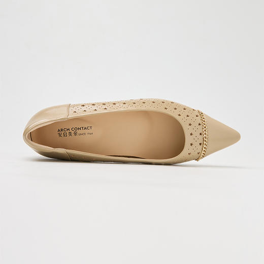 ARCHCONTACT安启美奈软底尖头镂空单鞋【52735】 商品图3