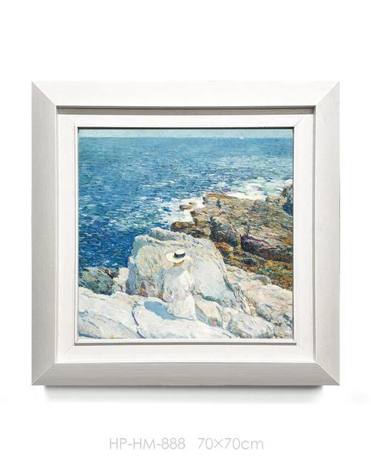 伽罗 JALO 印象派挂画-《阿普尔多尔》（白框）-下单后2个工作日内发货 商品图0