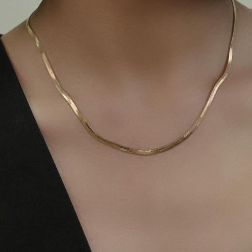 Retro Chic 意大利复古创意饰品  复古蛇骨链 商品图3