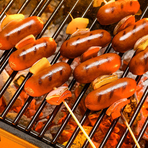 尊乐芝士肠蜜汁烟熏香肠火山石烤肠西式香肠350g组合 商品图3