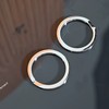 苹果Airtag钥匙扣同款不锈钢铁环直径3.5cm多功能圆形挂扣加厚耐用 商品缩略图5