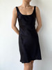 丝所｜24H031A 重磅真丝苍穹黑晚礼短裙［ 黑 ] 商品缩略图8
