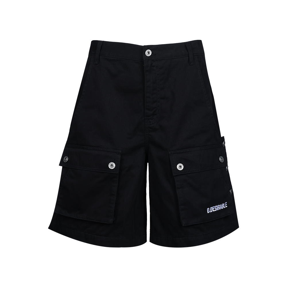 D.Desirable 新复古系列-建筑层次多口袋短裤