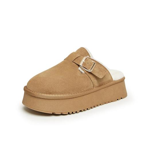 BASTO百思图 女休闲毛毛鞋 LD062DH3 商品图1